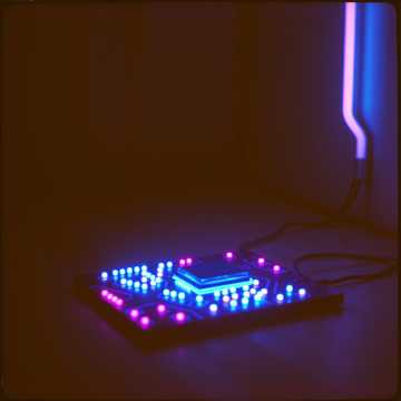 My Electronic Song 762 — AI-generated cover art
